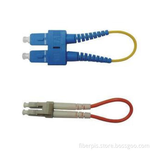 UPC APC MTRJ Fiber Optic Loopback for Equipment Interconnec